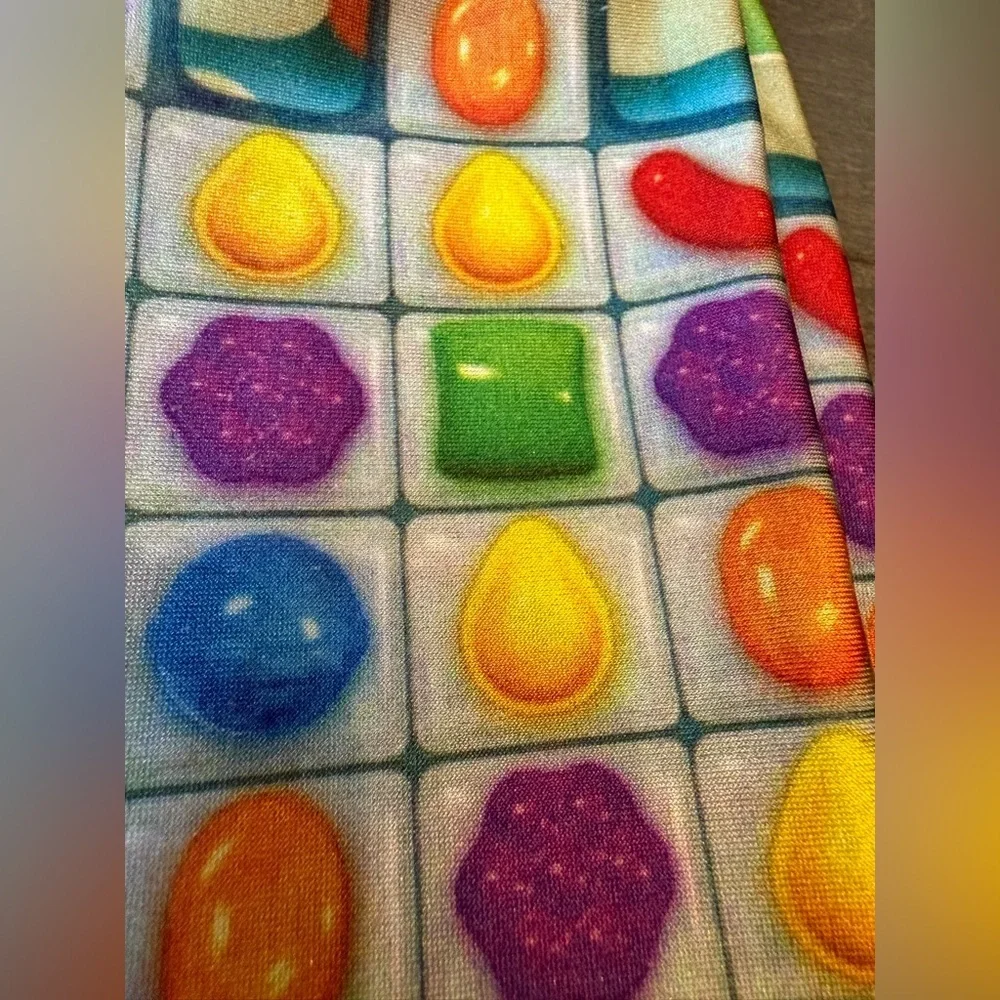 Designer! Emoji & Candy Print Kids Leggings